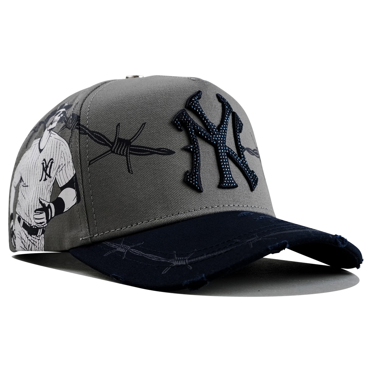 NY BONES RUNNER GRAY X ROYAL