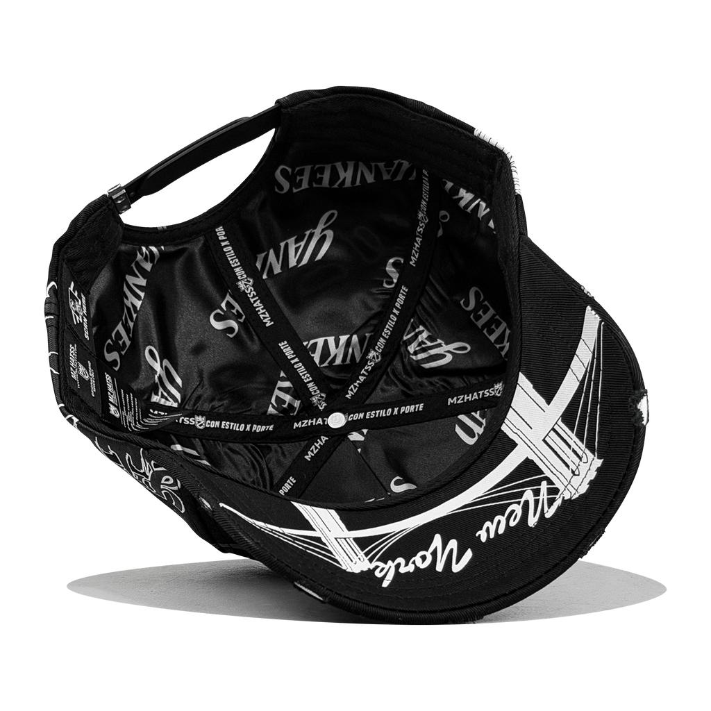 NY BONE RUNNER BLACK X WHITE
