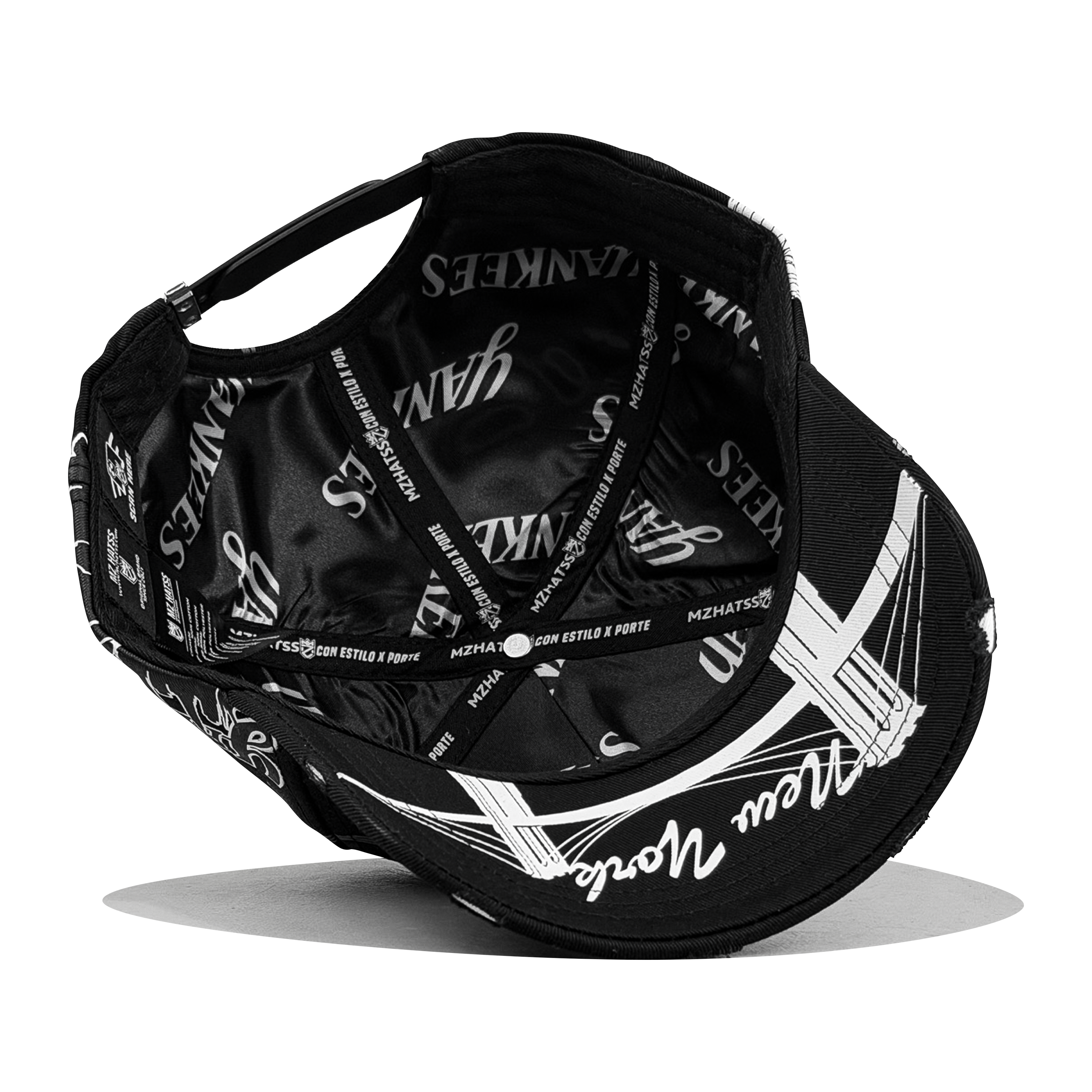 NY BONE RUNNER BLACK X WHITE