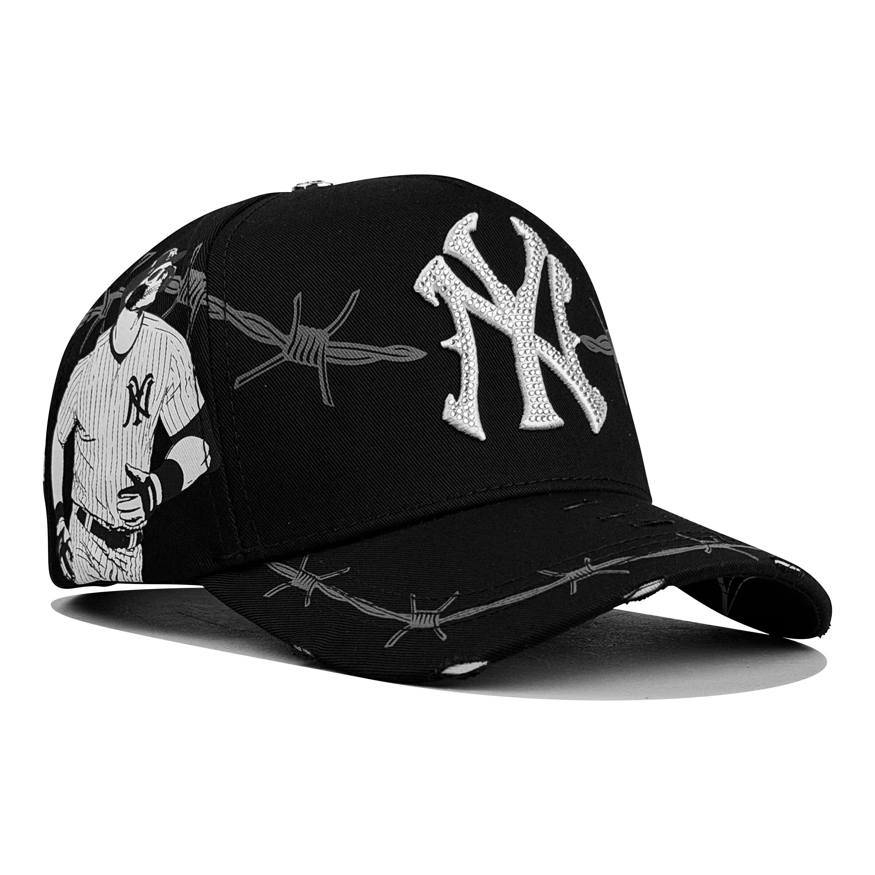 NY BONE RUNNER BLACK X WHITE