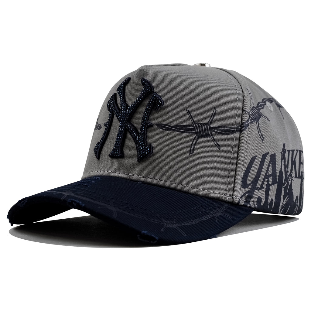 NY BONES RUNNER GRAY X ROYAL