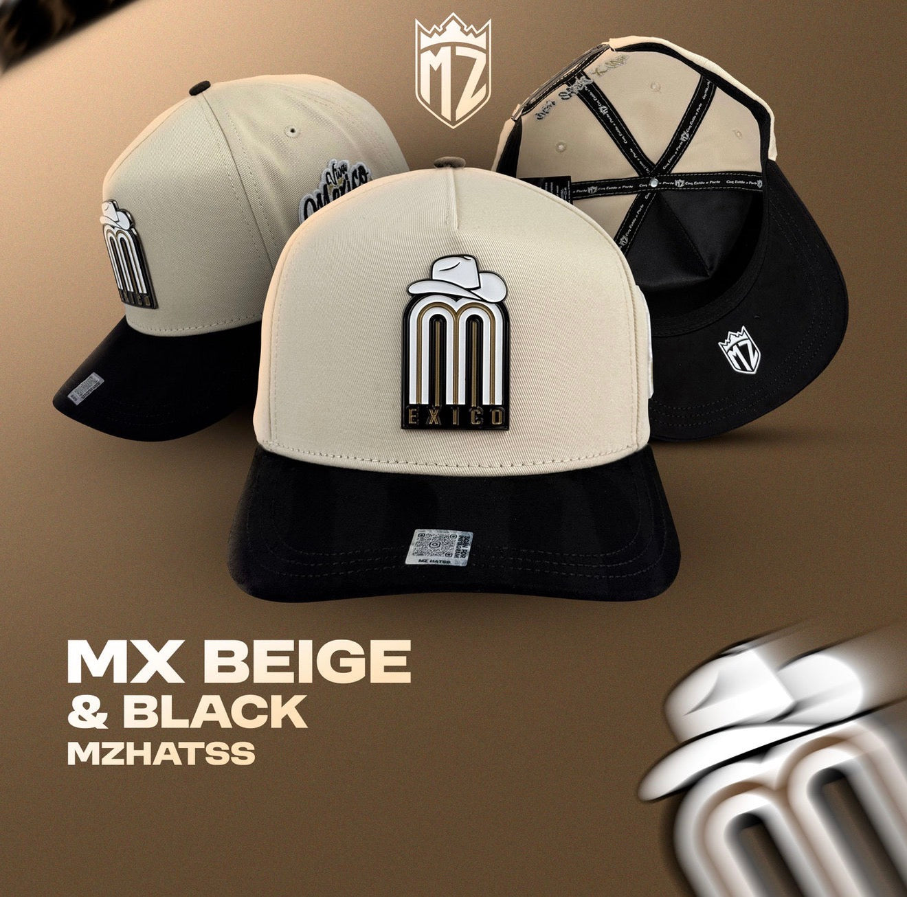 Mx Beige x Black
