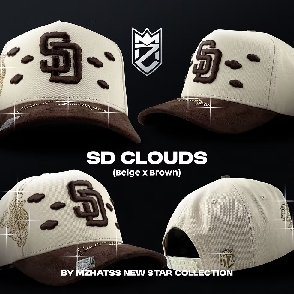 SD Clouds (Beige x Brown)